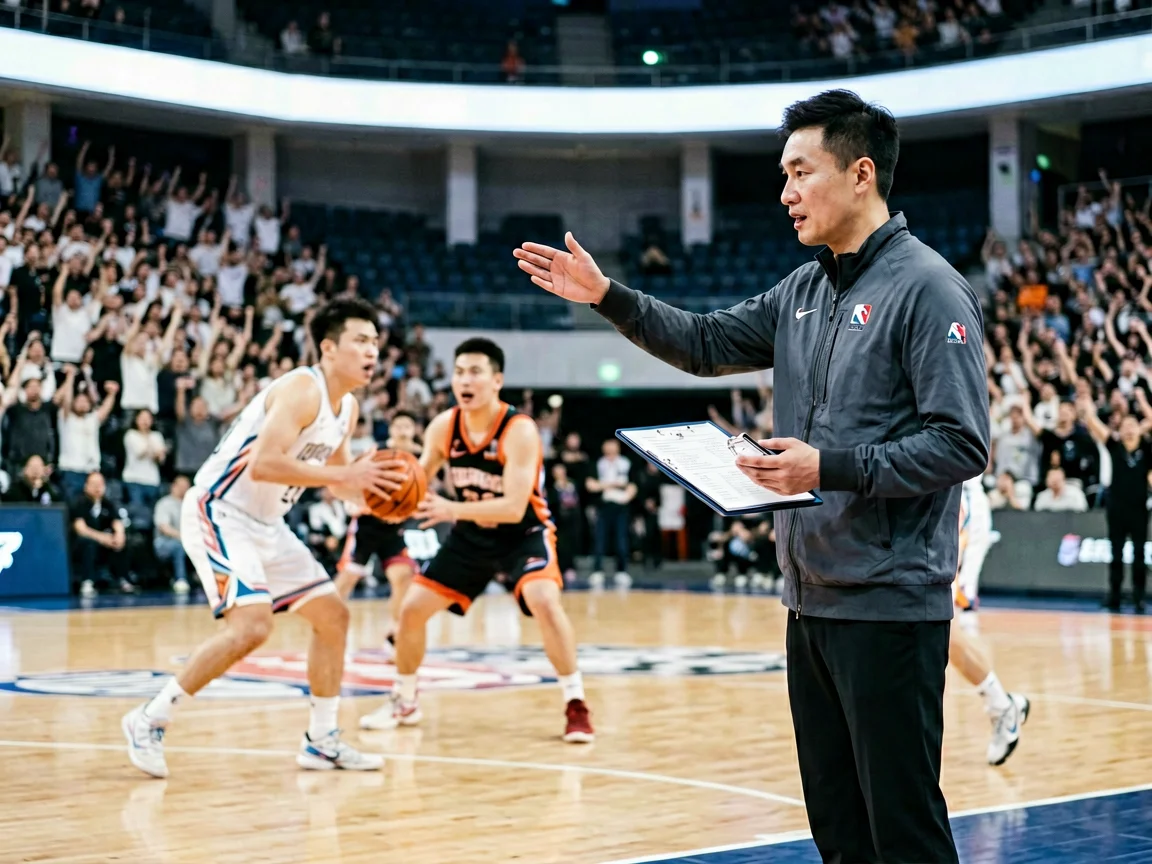 篮球赛前热身,CBA季后赛的教练战术决