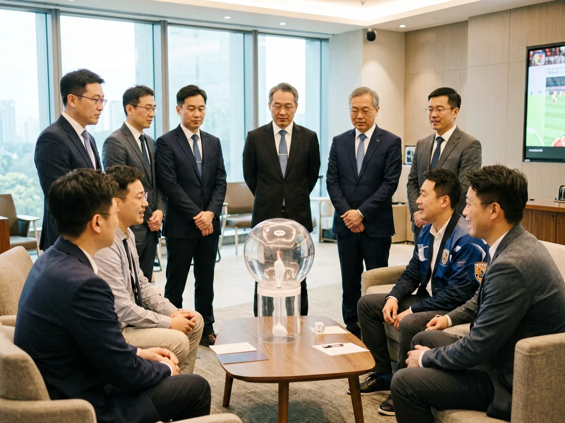 抽签现场公示抽签结果